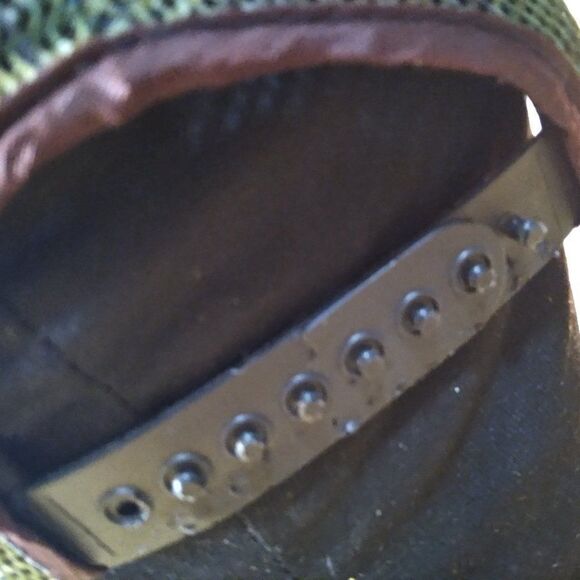 Vintage Budweiser Camouflage Patch Trucker Hat - Picture 6 of 8